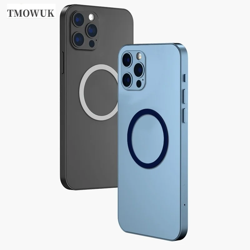 For IPhone 13 14 15 16 Pro Max Plus Mini For Magsafe - Magnetic Metal Ring Sticker For Magsafe - Enabled Wireless Charging