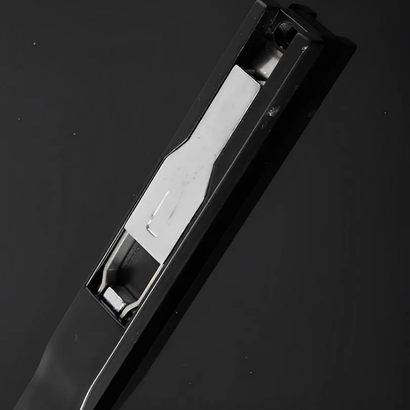 Bullone nascosto in acciaio inossidabile inserto per porta in legno scatola con bullone a doppia porta scanalato bullone a scomparsa bullone per porta invisibile installazione aperta