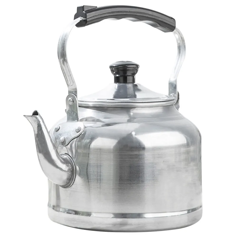 

Aluminum Teapot Large Capacity Sturdy Classic Design Portable Travel Kettle Camping Tea Pot Metal Water Kettle