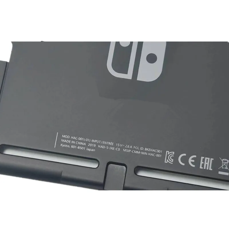 Plastic Back Case Rear Cover Faceplate For Nintend Switch Console Back Bottom Housing Shell