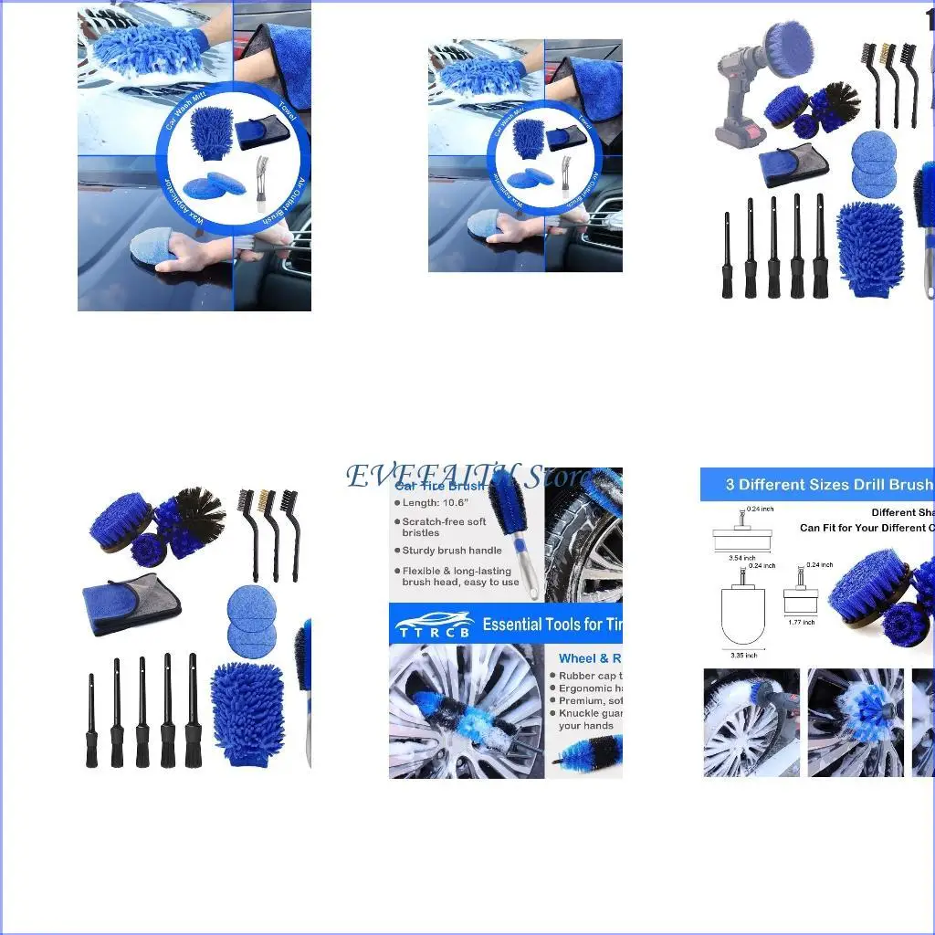

124B Автомобильная щетка щетка с электронную щетину Электрическая буриль Автомат