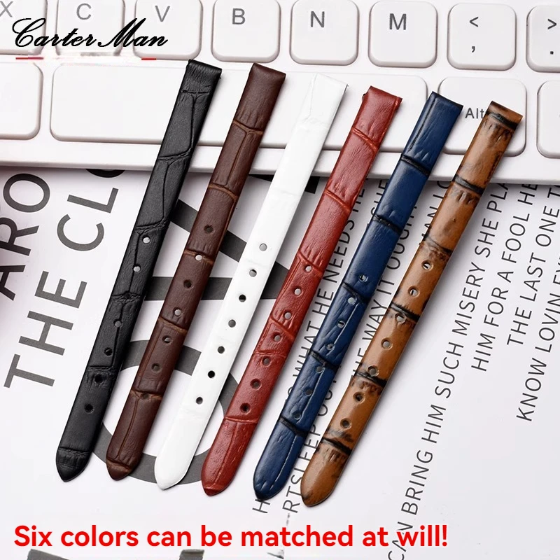 لينة الجلود حزام ساعة اليد جلد طبيعي المرأة التمساح نمط رقيقة سلسلة 6 مللي متر 8 مللي متر 10 مللي متر 14 مللي متر 16 مللي متر سيدة سوار صغير الحجم