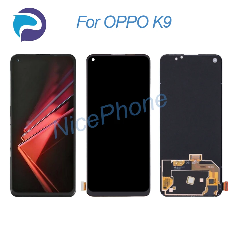 

for OPPO K9 LCD Display Touch Screen Digitizer Assembly Replacement 6.43" PEXM00 K9 Screen Display LCD