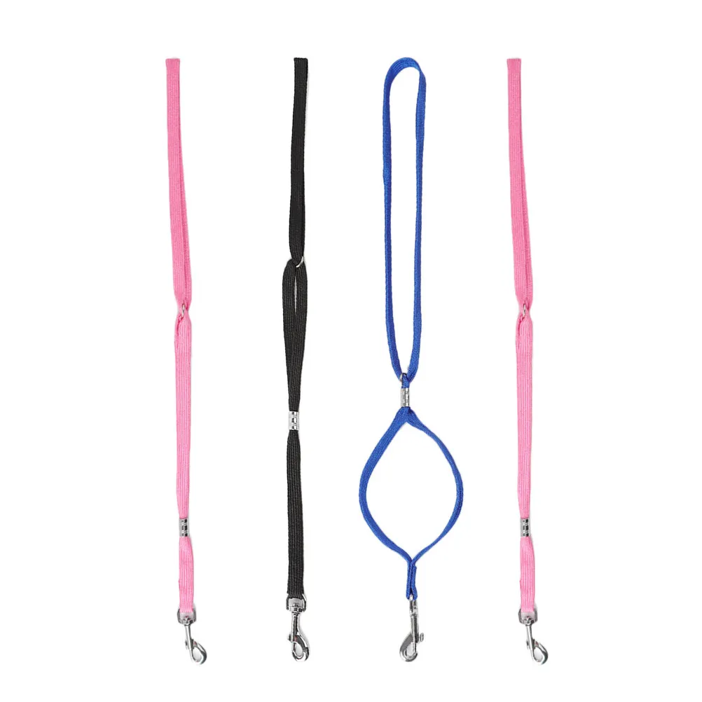 4Pcs Pet Grooming Table Rope 48Cm Adjustable Pet Bath Fixed Beauty Rope Safe Grooming Tool for Dogs Standing Control Excitable view 5