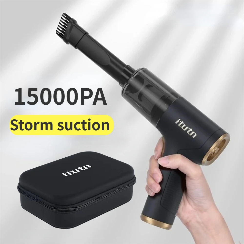 ITUTN Wireless Car Vacuum Cleaner High Pressure Powerful Vacuum Cleaner Vehicle Cleaner Cleaning Machine Strong Suction Blower