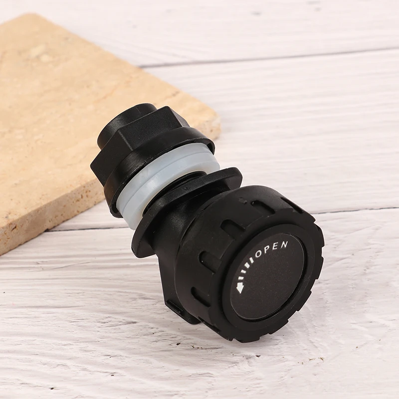 

Black Faucet Knob Type Bubble Wine Bottle Spout Plastic Suitable Drinking Bucket Wine Bottle Pile Kitchen Bar Accessory