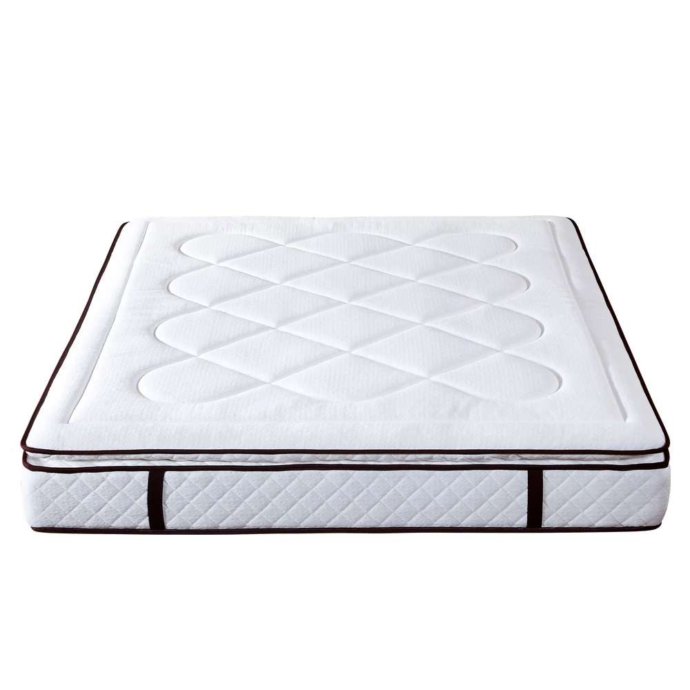 Size Silicone Cooling Gel Rubber Memory Foam Latex Pocket Spring Hybrid Comfortable Mattress For Bedroom