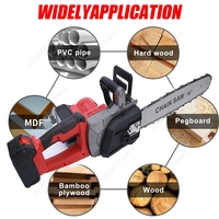 16Inch 7200W 17000RPM Cordless Chainsaw Brushless Electric Saw Chainsaw Woodworking Garden Power Tools For Makita 18v Battery