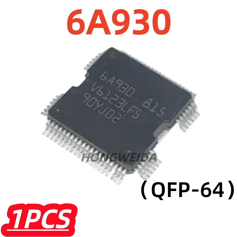1Pcs/lot 100% New 6A930 HQFP Automotive Engine Computer Board ME7 Fuel Injection Driver Chip IC