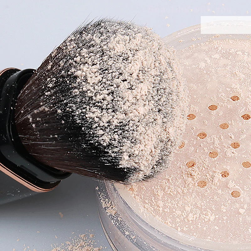 فرشاة تجميل جديدة قابلة للسحب، فرشاة صغيرة محمولة لبودرة الوجه وأحمر الخدود، فرشاة تسليط الضوء على فرشاة شعر من الألياف #3