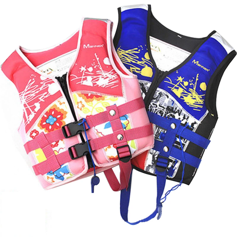 Manner Life Vest for Kids Children Life Jacket for Swimming Kayak Life Vest Jackets Boy & Girl Water Sports Safety Equipment