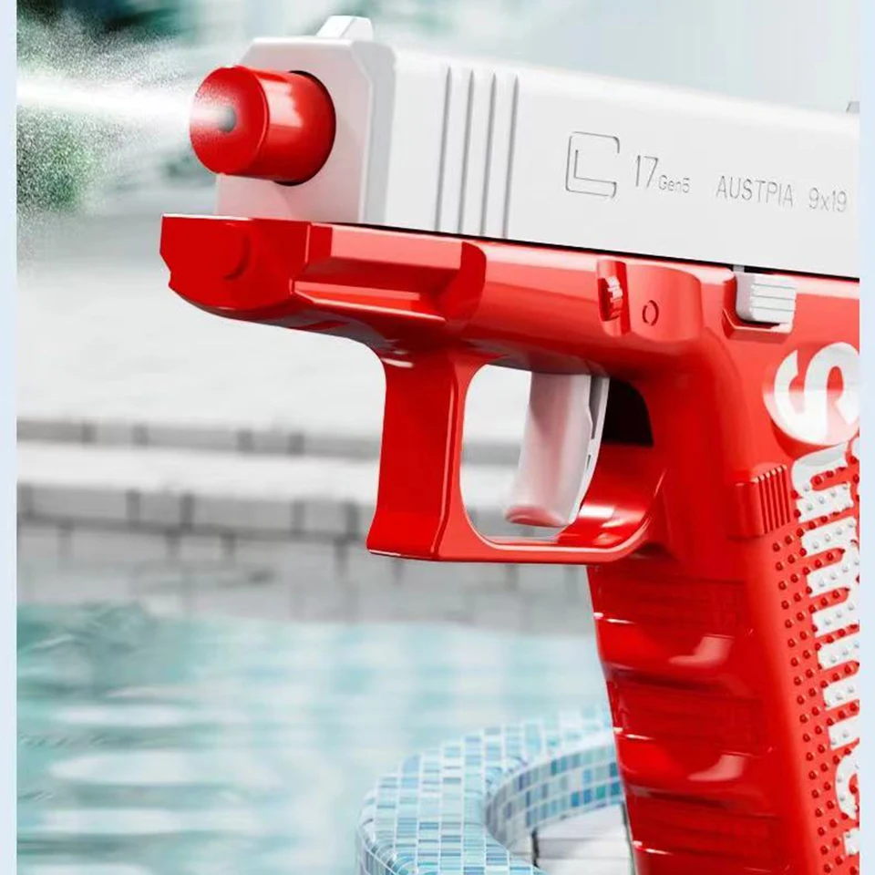 1 Pcs Water Guns Toy Squirt Guns Blaster for Summer Shooting Games Outdoor Beach Toys Water Blaster Pistol for Kids Adult