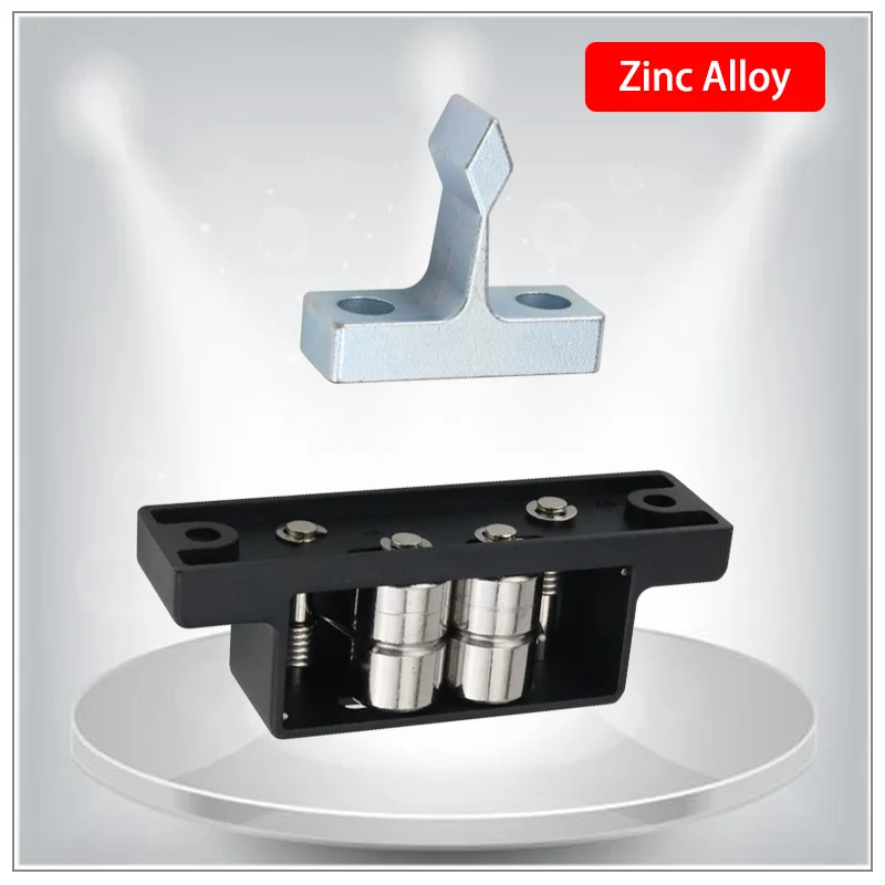 

Zinc Alloy Large Size Ball Impact Mechanical Door Lock Accessories Industrial Door Lock Collision Type Door Buckle
