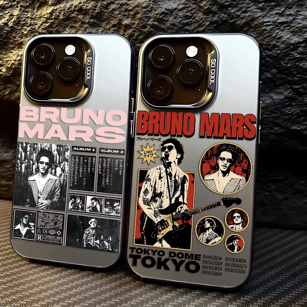 Singer B-Bruno M-Mars Phone Case for Samsung Galaxy A37 A57 A17 A07 A16 A06 A35 A55 A25 A05S A15 A56 A54 A36 A34 A24 A26 4G 5G