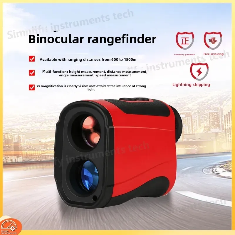 LM600 Laser Rangefinder Telescope High Precision Distance Measurer Altimeter Angle Finder Speed Meter Golf Hunting Surveying