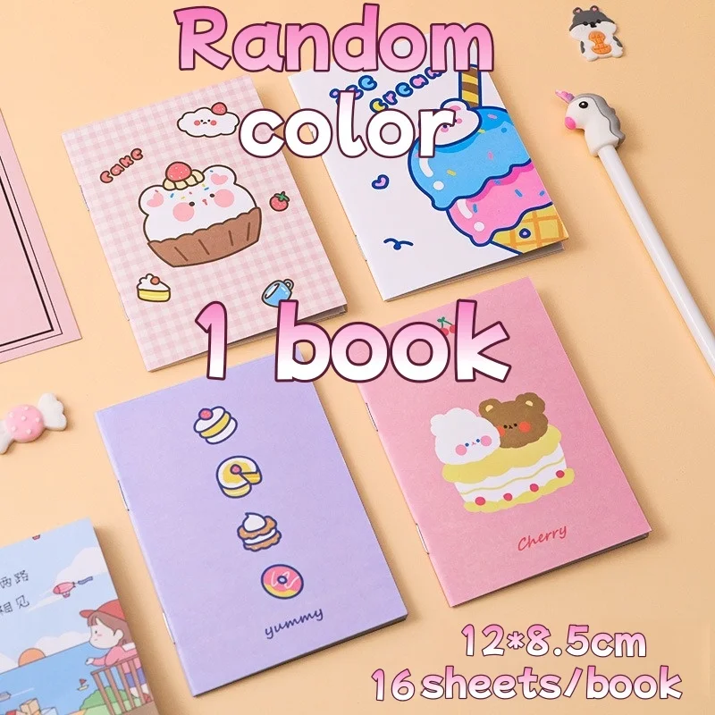 Leuke Capybara Mini Draagbaar Kladblok Kantooragenda Cartoon Klein Briefpapier Studentennotitieboekje Beloningscadeau voor kinderen