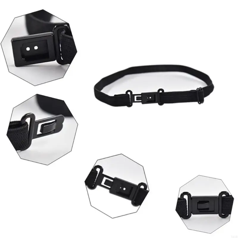 50Pcs Reusable Necktie Fastener For Weddings And Parties Tear Resistant Polyester Adjustment Feature Y08E