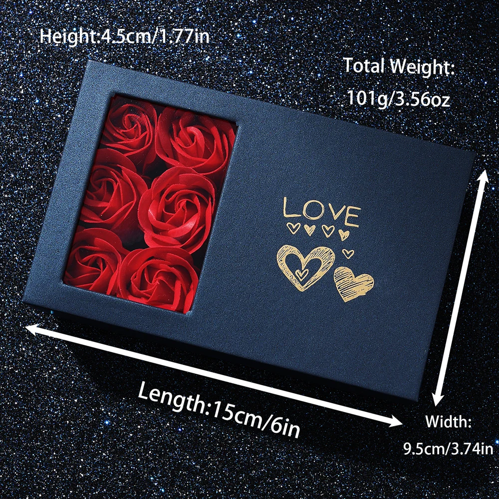 6Pcs Mode Luxus Frauen Uhr Halskette Ohrringe Ring Set Für Frauen Strass Armbanduhr Armband Set Valentinstag Geschenk – Detail 4