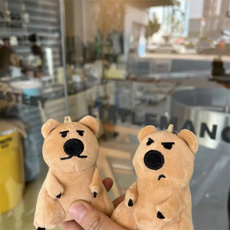 Pluszowe zwierzę 10cm nakrycie głowy dla lalki płaszcz lalki brelok ręcznie robione zabawki dla dzieci prezenty świąteczne dekoracje 2023