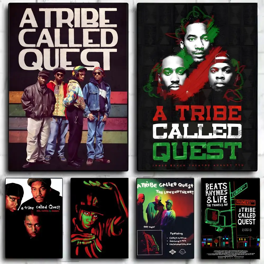 Classic Hip-Hop Band A-A Tribe Called Quest Poster Wall Art Print Decorative Mural Home Decor Gift Unframed