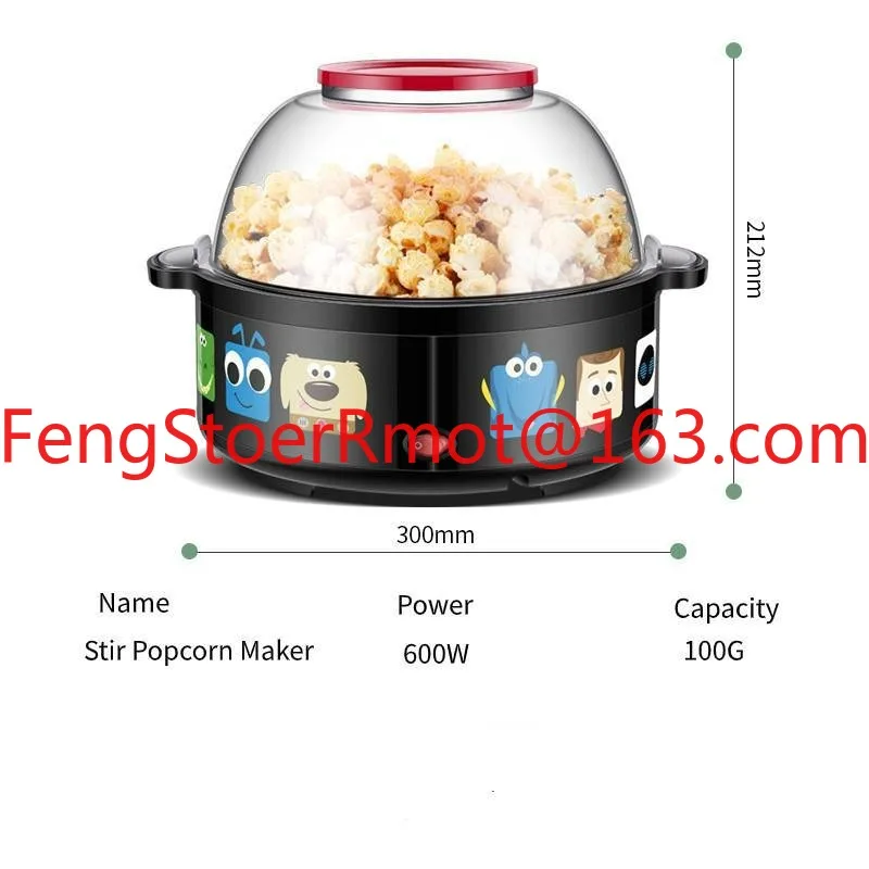 Suitable for stirring large capacity popcorn machine