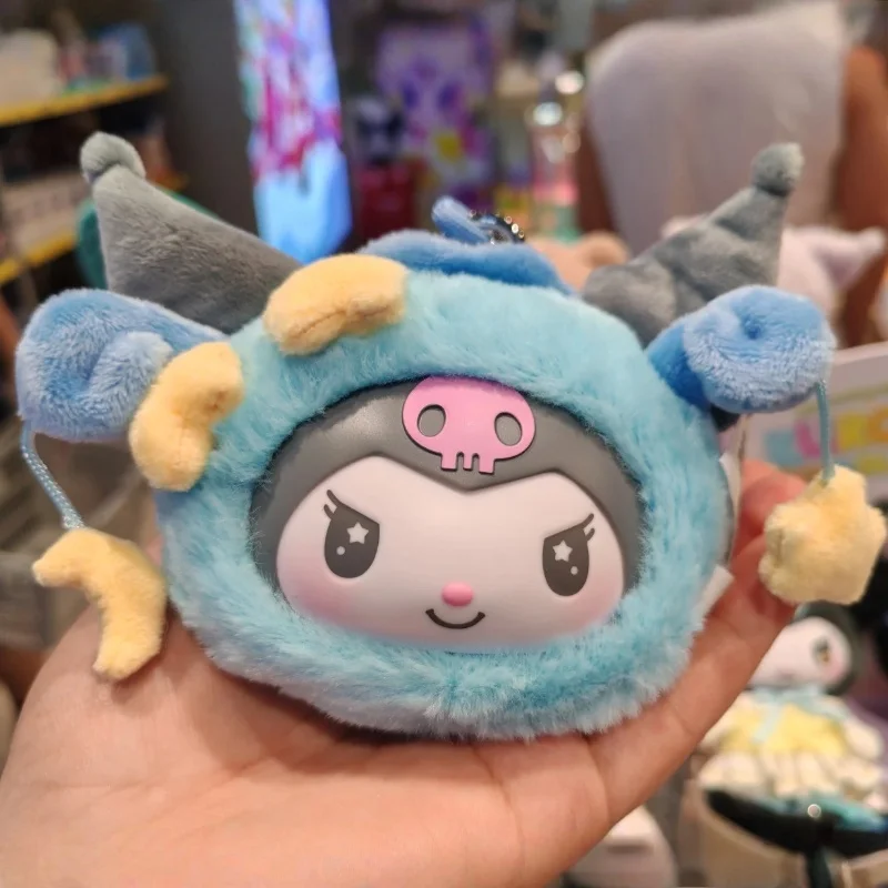 

Оригинальная виниловая плюшевая слепая коробка Sanrio Kuromi Zodiac Series Kawaii Kuromi, сумка-фигурка, подвеска, загадочная коробка, подарок-сюрприз