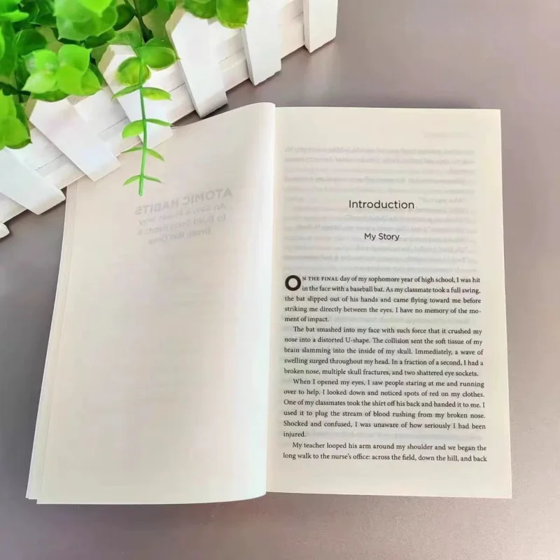 العادات الذرية بقلم جيمس واضحة طريقة ثابتة سهلة لبناء عادات جيدة كسر سيئة كتب التحسين الذاتي للإدارة الذاتية