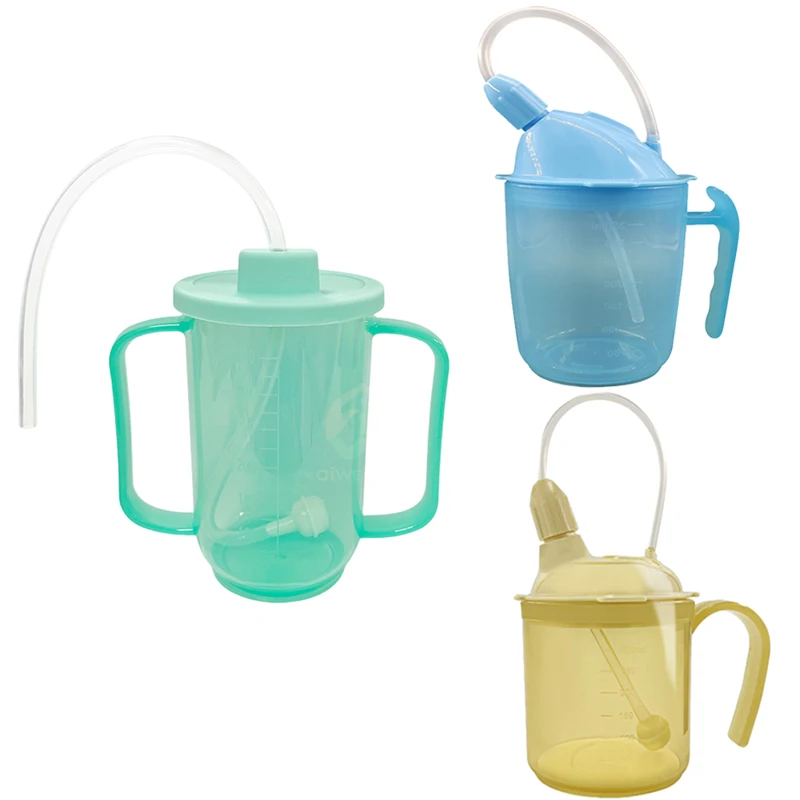 

Drinking Cup for Elderly Spill-Proof Drinking Sippy Cup Anti-Choking Feeding Tool for The Elderly Maternity and Patient