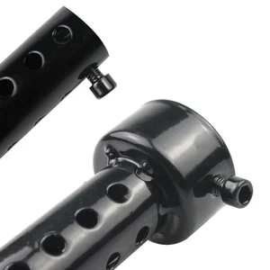 2 قطعة دراجة نارية عالمية يمكن DB قاتل كاتم الصوت مزيل الصوت الضوضاء العادم كاتم الصوت قابل للتعديل 35/42/45/48 / 60 مم أعلى 12 مبيعات كاتم صوت العادم الدراجة الآلية - No12