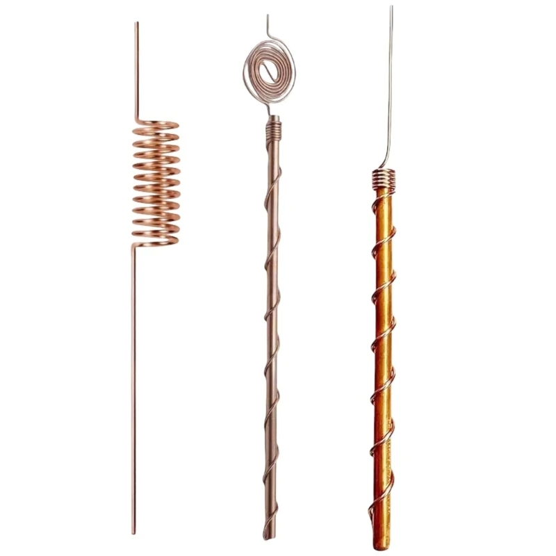 Kupfer-Gartenpfähle zur Verbesserung des Pflanzenwachstums mit Elektrokultur-Technologie, 30 hoch, für Gemüse und Blumen B03E – Detail 1