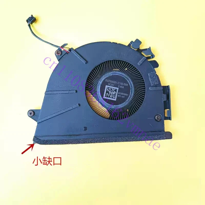 

New Laptop CPU Cooling Fan for HP EliteBook 840 845 860 865 1040 G9 G10 HSN-I49C-4/6 Cooler EG70040S1-C150-S9A