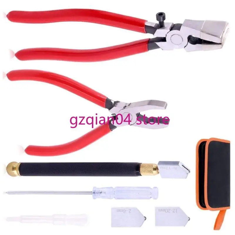 

N7MD Heavy Duty Glass Running Pliers Tool Breaker Plier with Glass Cutter for Tiles