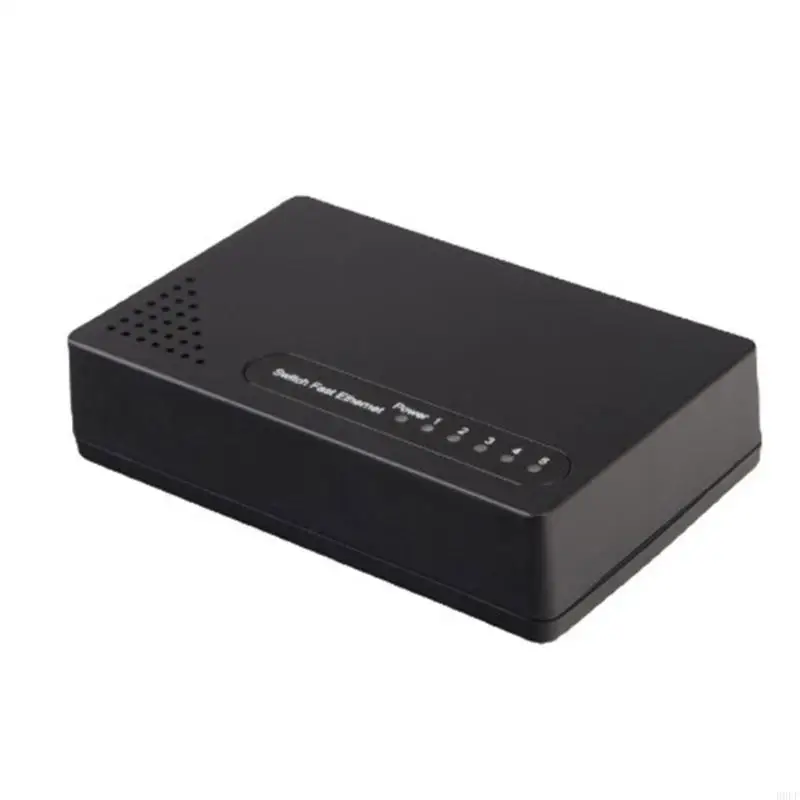 B0KF 5-Port 10/100Mbps Fast Ethernet Switcher Networking RJ45 Ethernet Splitters