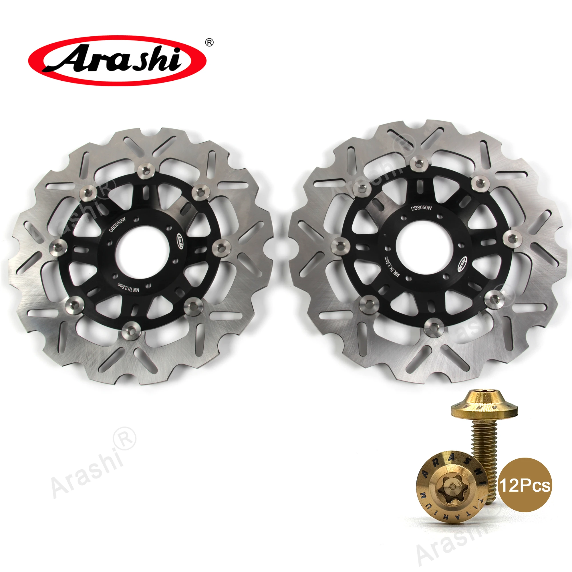 ARASHI NSR 250 R 1990 1991 1992 CNC Front Brake Rotor Discs For HONDA NSR 250 R L,N MC21 1995 1996 1997 1998 1999