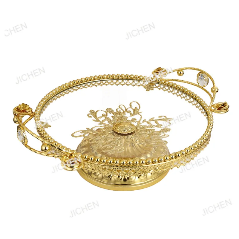 Metal Glass Fruit P…