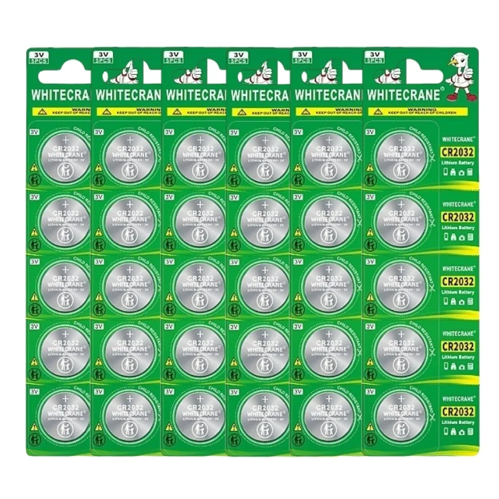

2-50PCS CR2032 CR 2032 Button Battery 3V Lithium Battery For Watch Toy Calculator Car Remote Control Button Coin Cell