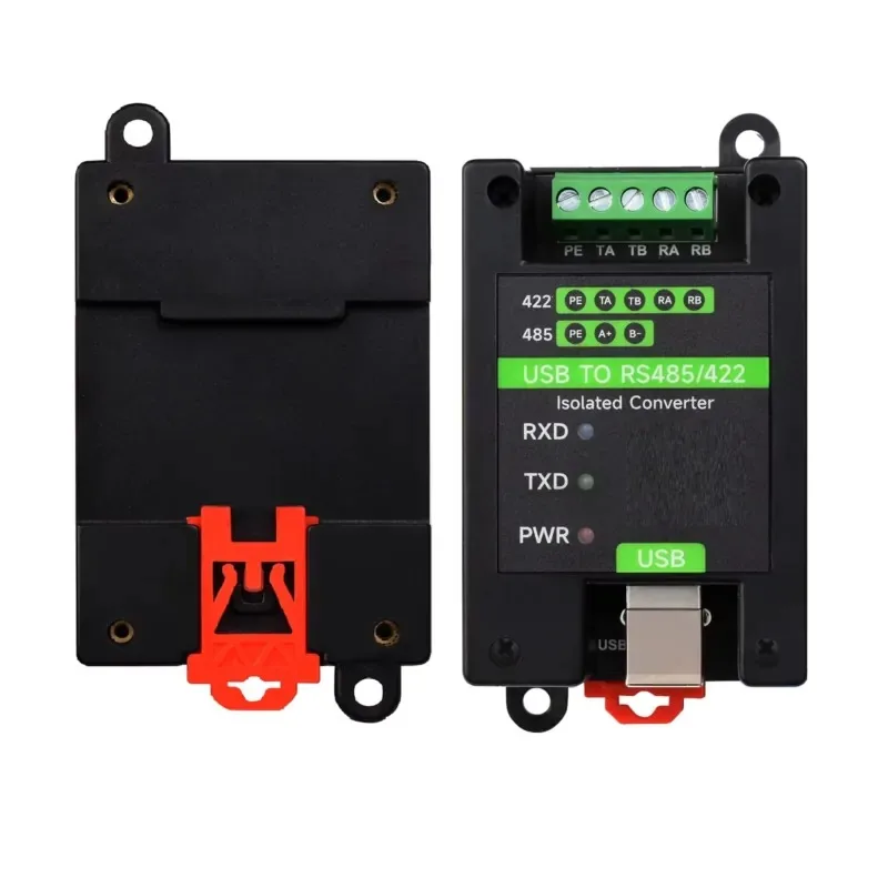 USB to RS485/RS422 Industrial Grade Isolated Converter, Onboard FT232RL and SP485EEN, Multiple Protection