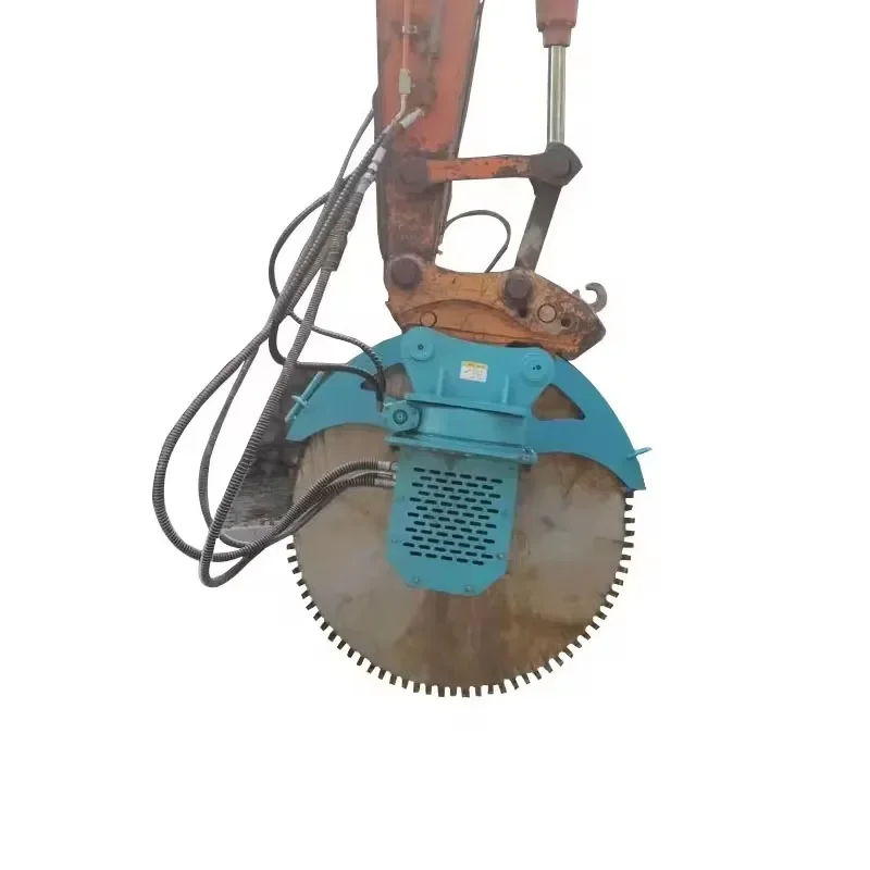 Mine Tunnel Digging Disc Rotary Cutting Saw Machine Road Slotting Hydraulic Rock Saw Cutting Granite Rock Saw