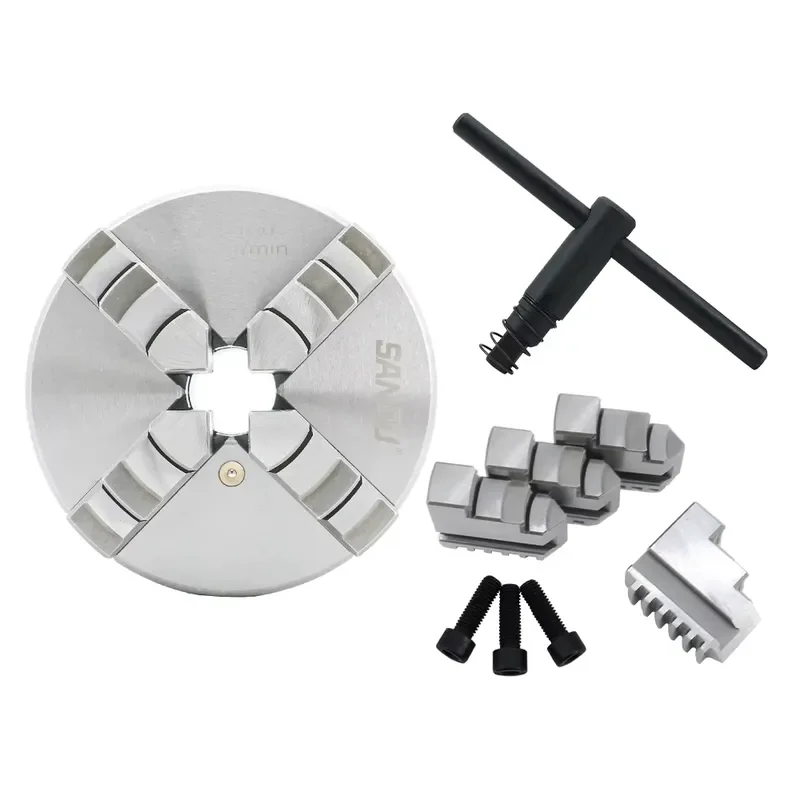3 Jaws K11-100mm CNC 4th Axis Set Dividing Head with Nema 34 Stepper Motor and Tailstock for Cnc Router