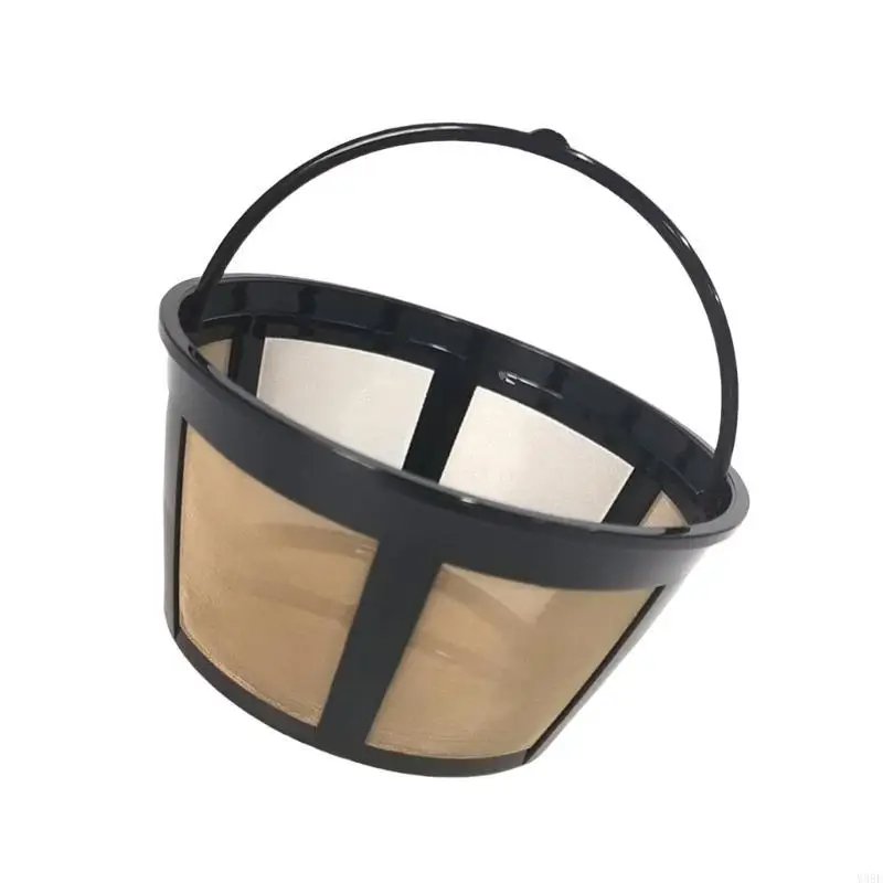 User Friendly Metal Coffee Filter for 4/6/8/12 Cup Basket Strainer Machine