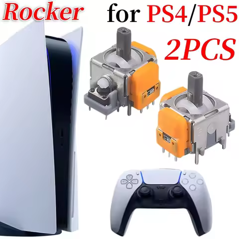 High-quality Hall Joystick For PS4/PS5 Hall Electromagnetic Joystick 10 Million Life Game Console No Drift Handle Hall Rocker