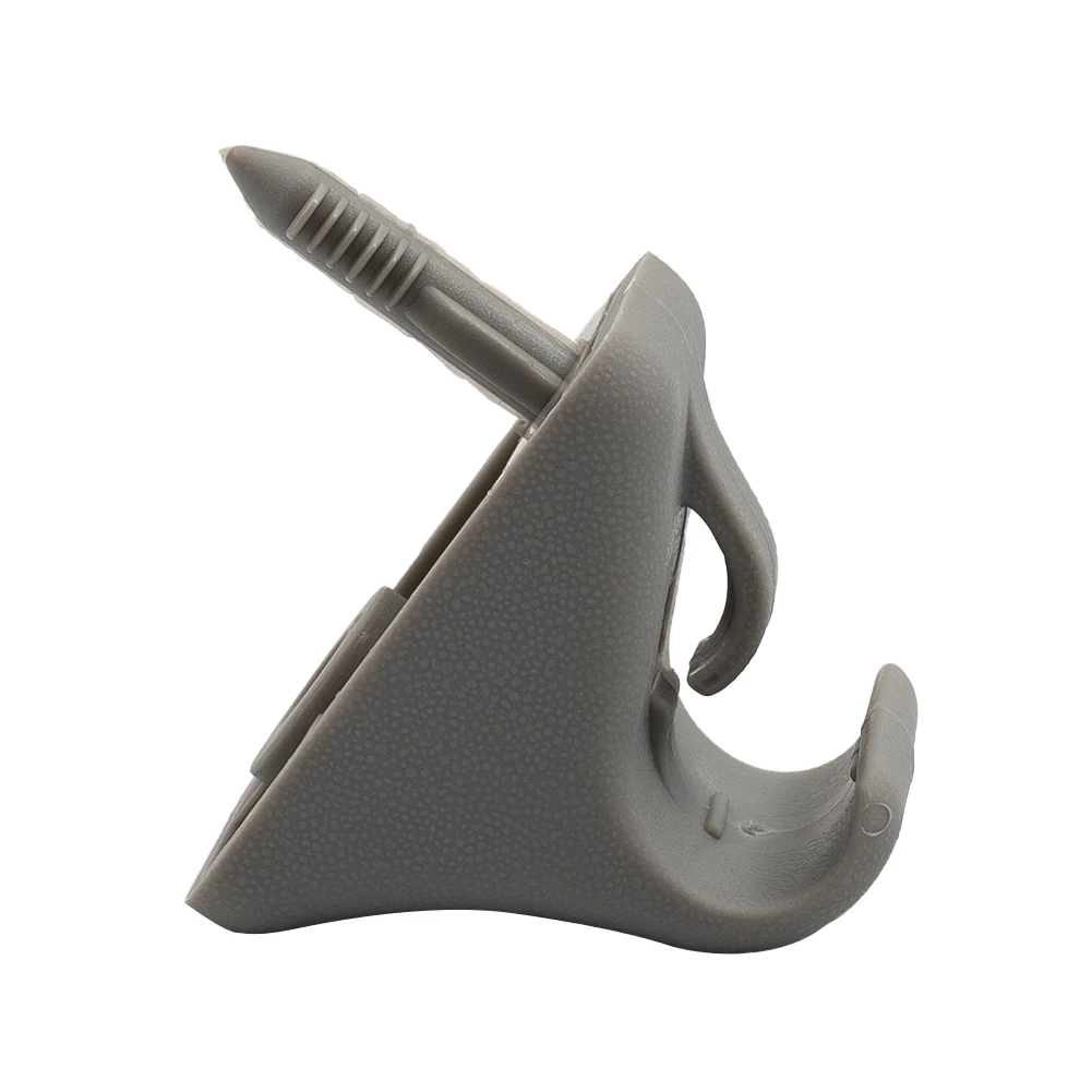 2-Pack Sunvisor Retainer Clips For Hyundai For Getz 2002-2011 Grey ABS Material Direct Fit 852351C300QS