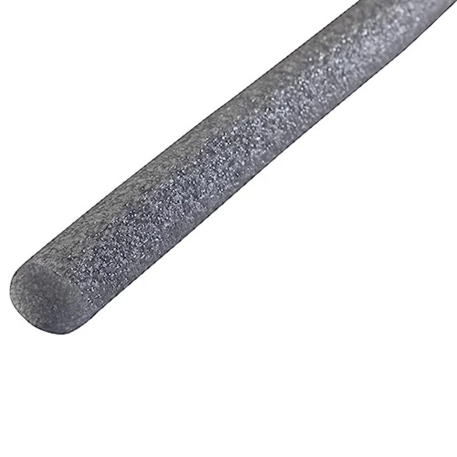 

- Versatile Gray Foam Backer Rod - Set 1/2in x 250ft - Essential Caulk Saver for Sealing Concrete Gaps, Expansion Joints, and C