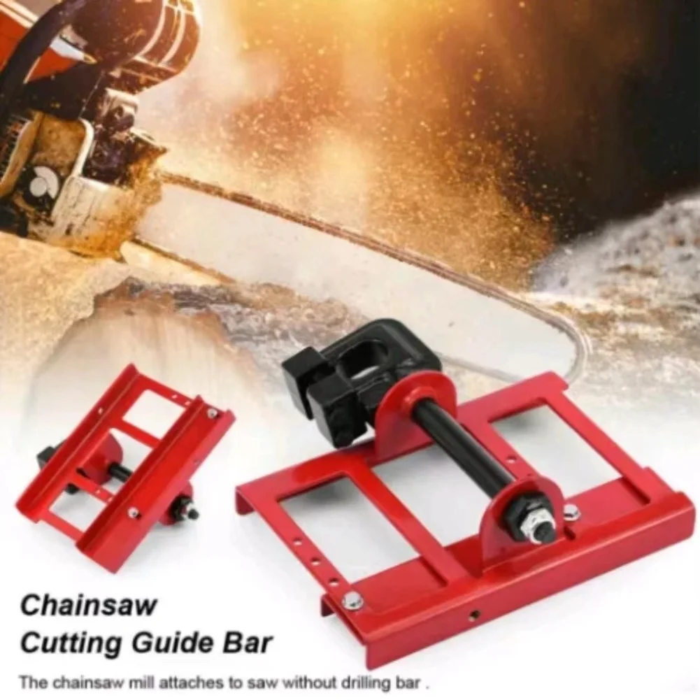 for chainsaw Vertical Guide Bar for MINI Sawmill Cutting Tasks with for chainsaw Board Rack Mounting and Alignment Features