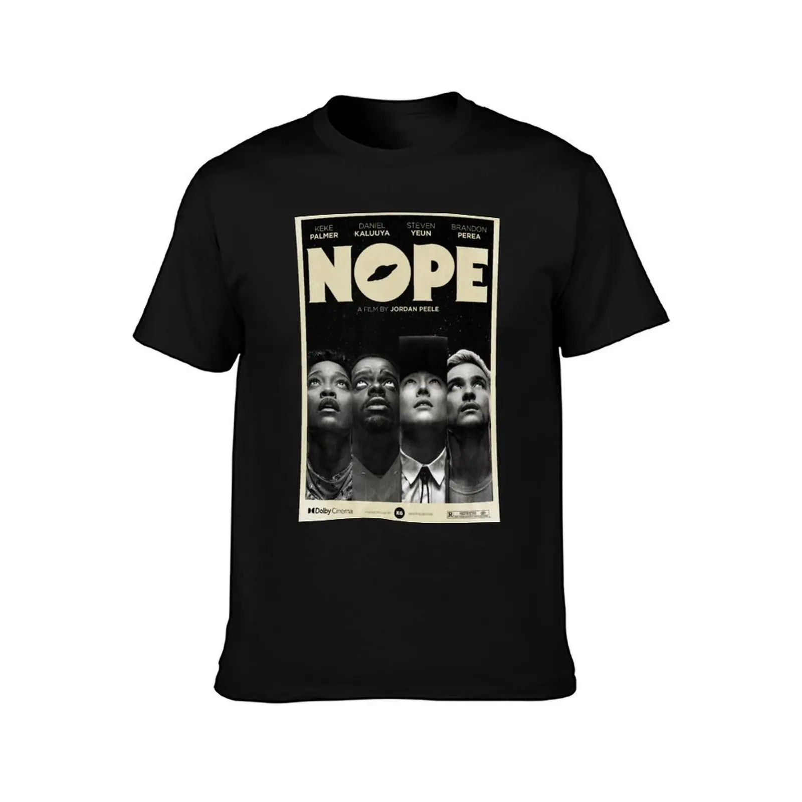 Nope - Jordan Peele T-Shirt graphic t shirt vintage shirts graphic tee plus size clothes mens plain t shirts