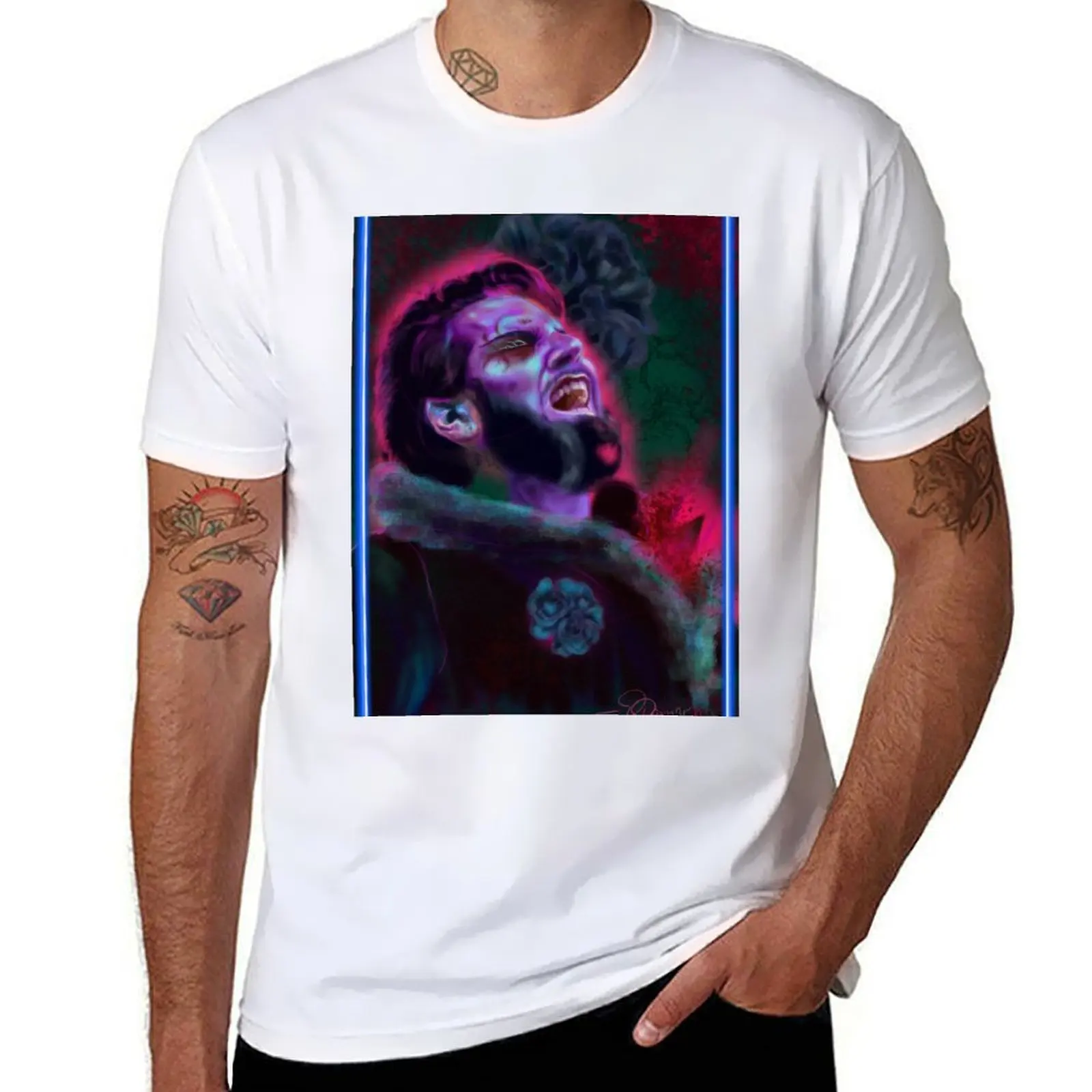 

for shirts man Aurelio t prints cotton shirts T-Shirt with t Voltaire