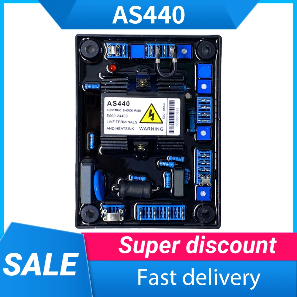 AVR  AS440    Automatic Voltage Regulator Diesel Brushless Generator Stabilizer Power Generador Part