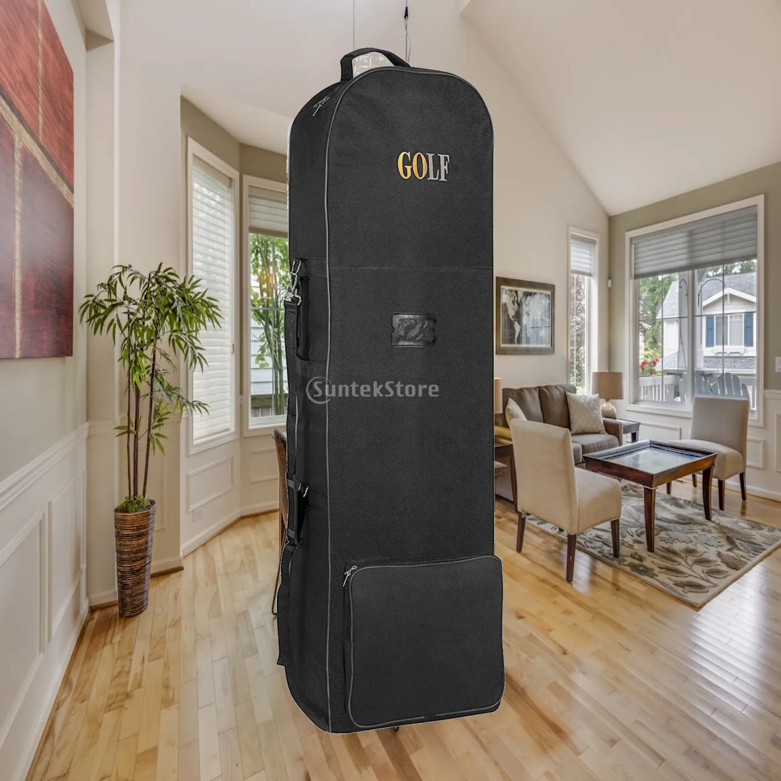 Travel Bag Safeguarding Airline Golf Bag with Wheels Heavy Duty for Golfers