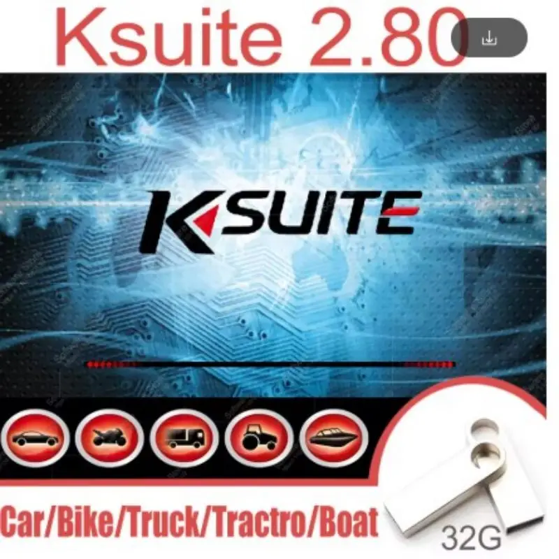 Latest Ksuite 2.80 software works with K E S V2 V5.017 RSA Error Unlock Fixed for Car Truck Bicycle Tractors EU Online Version