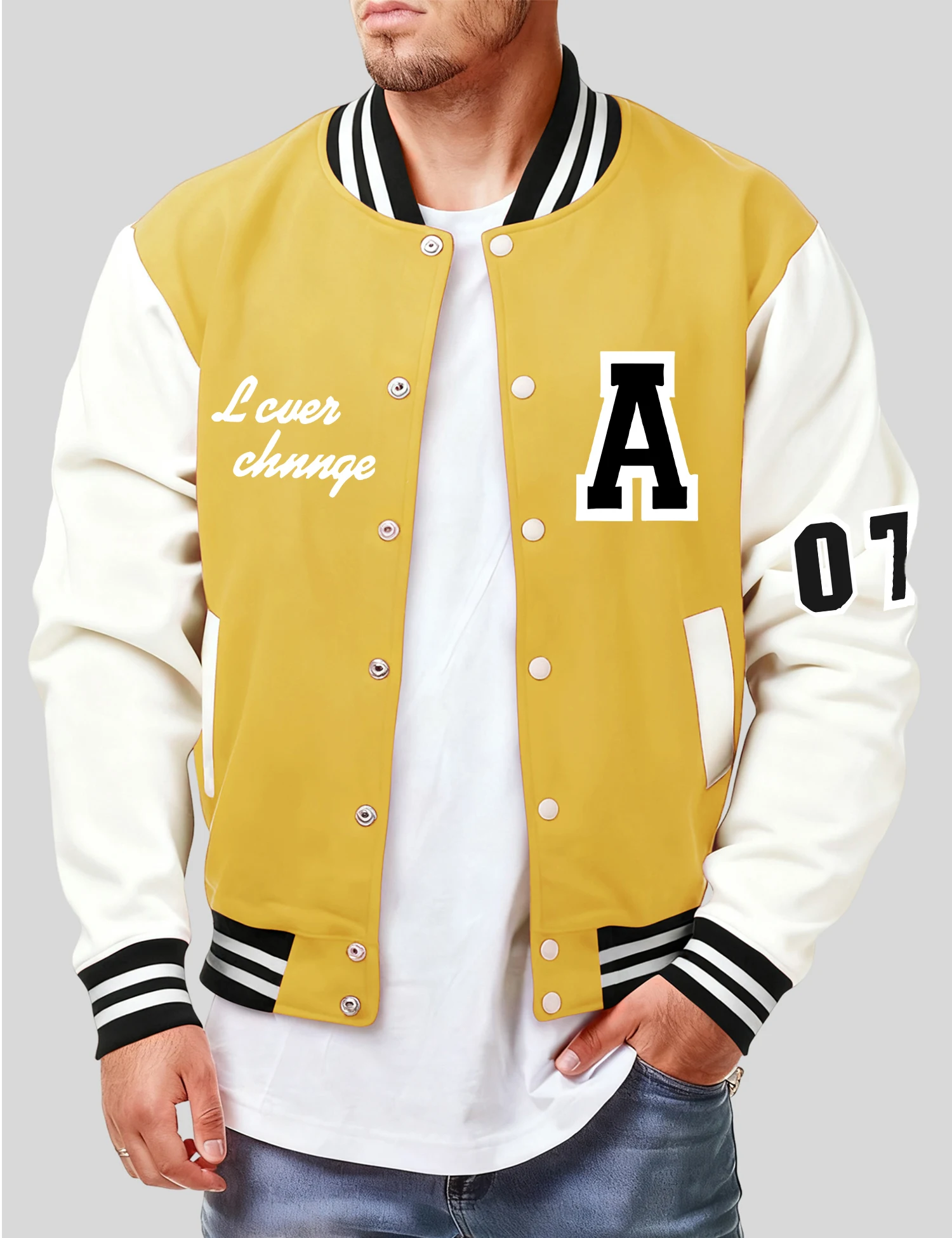 

Мужское бейсбольное пальто с рисунком А и No 87, американские свободные куртки, флисовая осенняя уличная одежда, повседневный топ унисекс в стиле хип-хоп